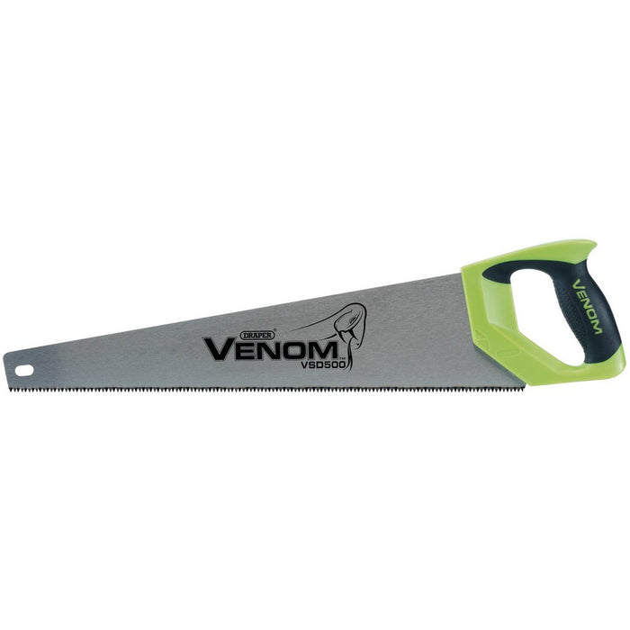 Draper Venom® First Fix Double Ground Handsaw, 500mm, 7tpi/8ppi (82194)