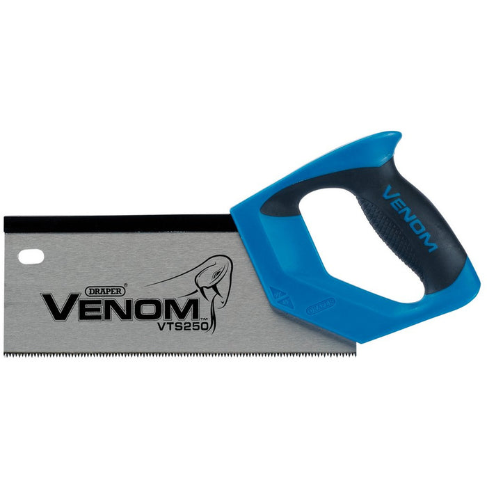 Draper Venom® Double Ground Tenon Saw, 250mm, 11tpi/12ppi (82199)