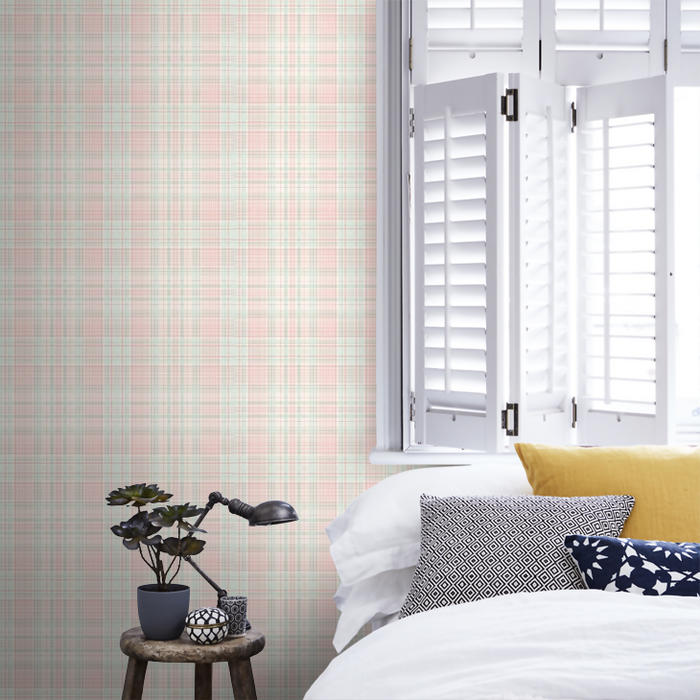 Galerie Check Plaid Pink