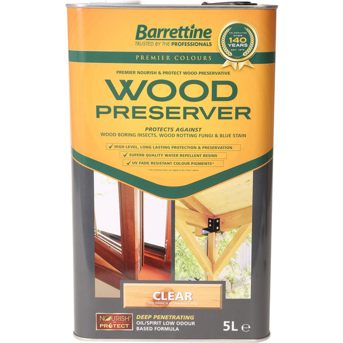 Barrettine 5ltr Premier Wood Preserver
