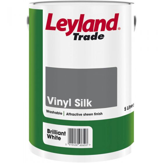 Leyland 5ltr Brilliant White Vinyl Silk