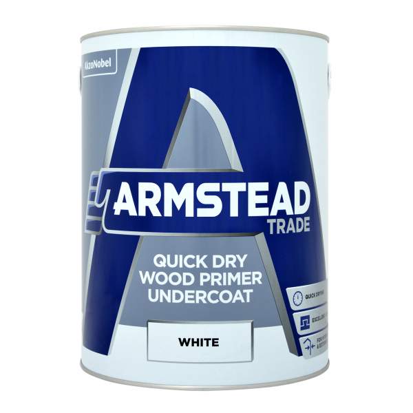 Armstead Trade Quick Dry White Wood Primer Undercoat