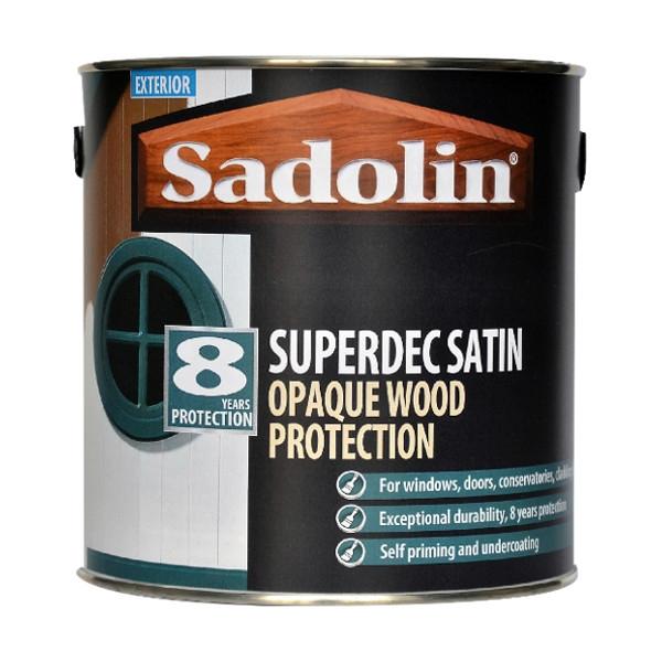 Sadolin Superdec Opaque Wood Protection Satin Finish