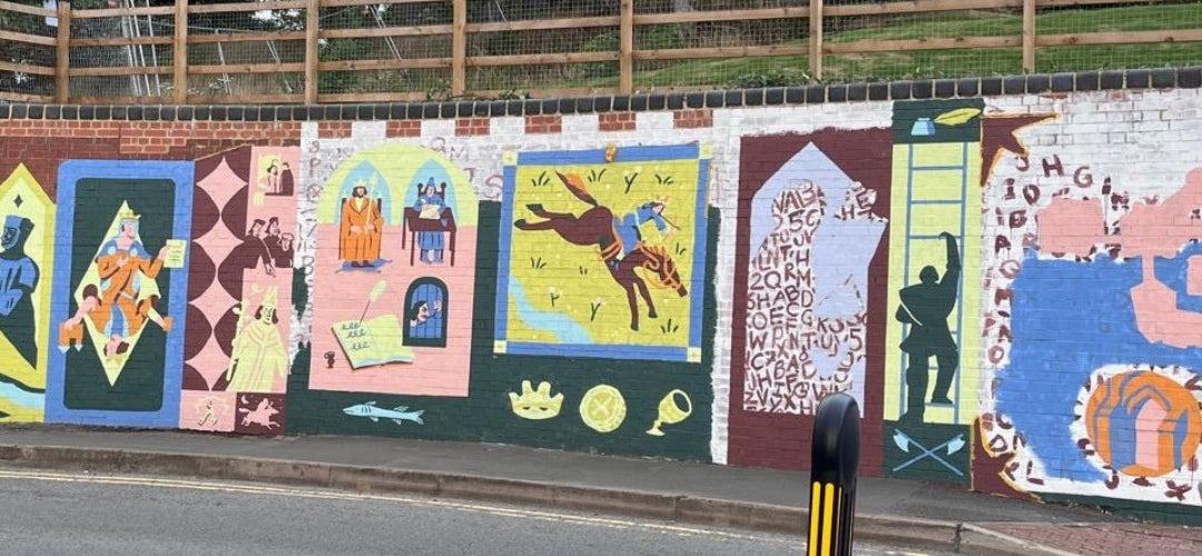 Bringing Colour to Northampton’s History: Abington Decorating Supplies Supports the Fermyn Woods Mural Project