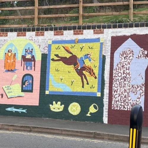 Bringing Colour to Northampton’s History: Abington Decorating Supplies Supports the Fermyn Woods Mural Project