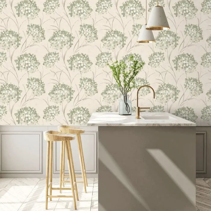 Laura Ashley Giselle Wallpaper -140331 - Hedgerow