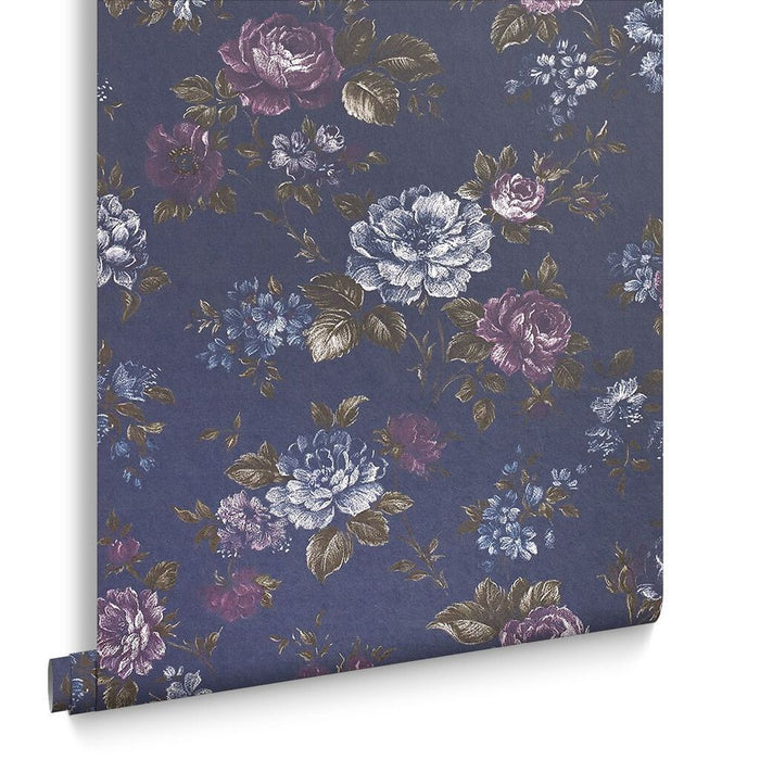 Graham & Brown Muse Wallpaper 103506 French Navy