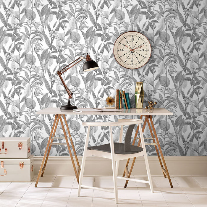 Graham & Brown Botanical Shadow Wallpaper