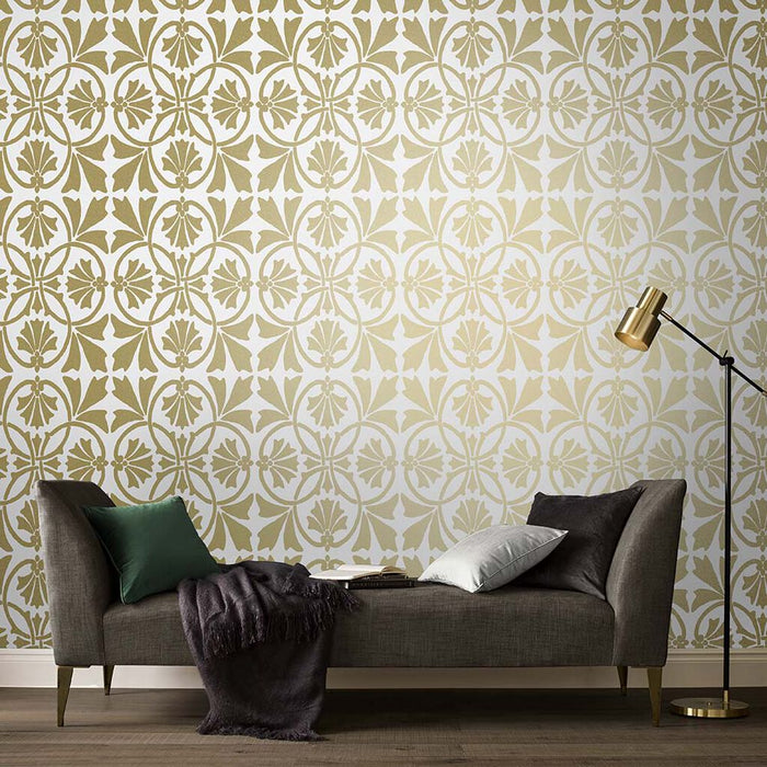 Graham & Brown Thrones Golden Pearl Wallpaper