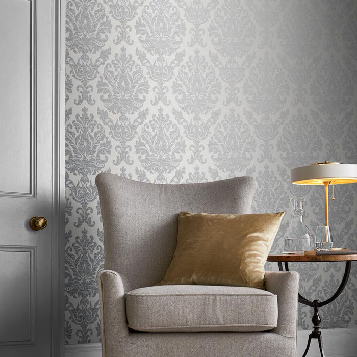 Graham & Brown Antique Grey Wallpaper