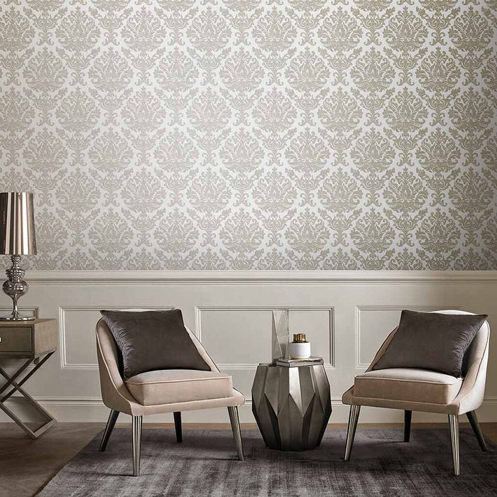 Graham & Brown Antique Ivory Wallpaper