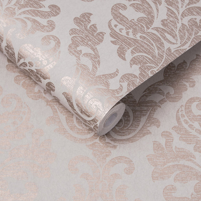 Graham & Brown Antique Taupe Wallpaper