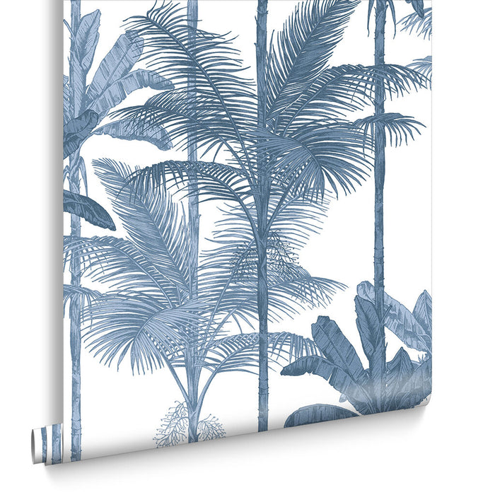 Graham & Brown Jungle Cobalt Wallpaper