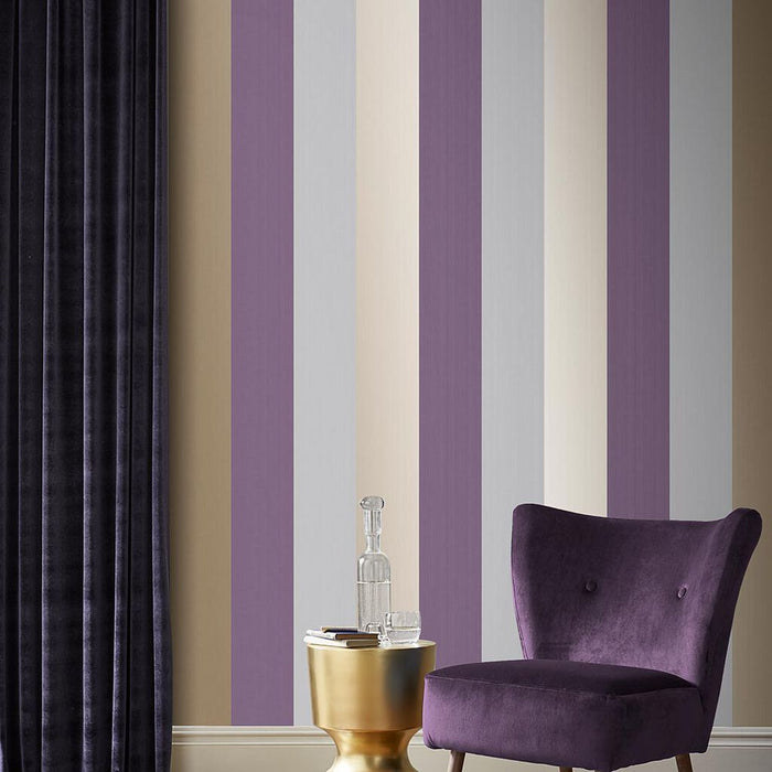 Graham & Brown Figaro Mullberry Wallpaper