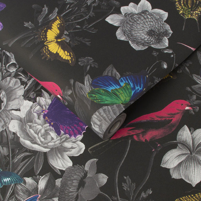 Graham & Brown Jardin Wallpaper 106431 Black