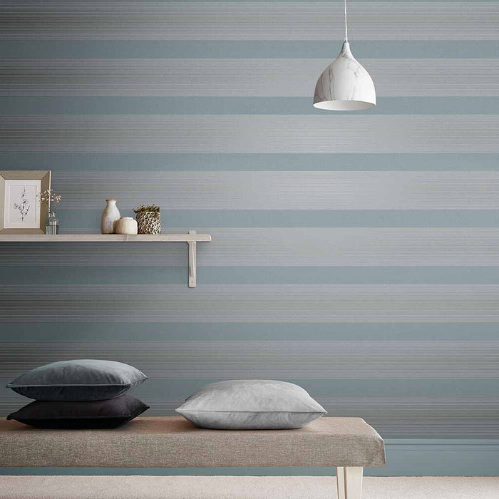 Graham & Brown Lagom Stripe 106764 Deep Sky