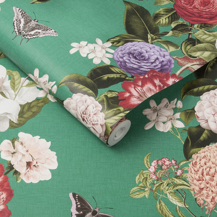 Graham & Brown Bloomsbury Wallpaper 107886 Emerald