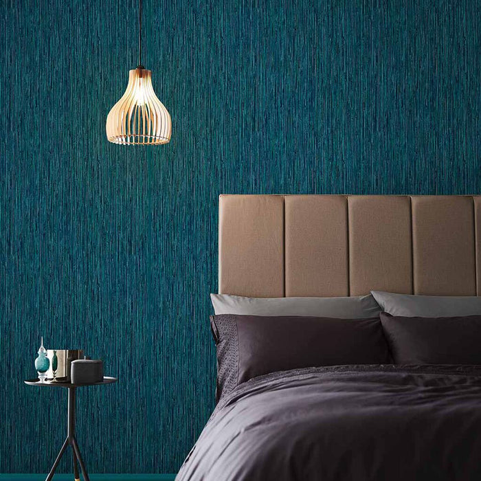 Graham & Brown Grasscloth Texture 111725 Teal