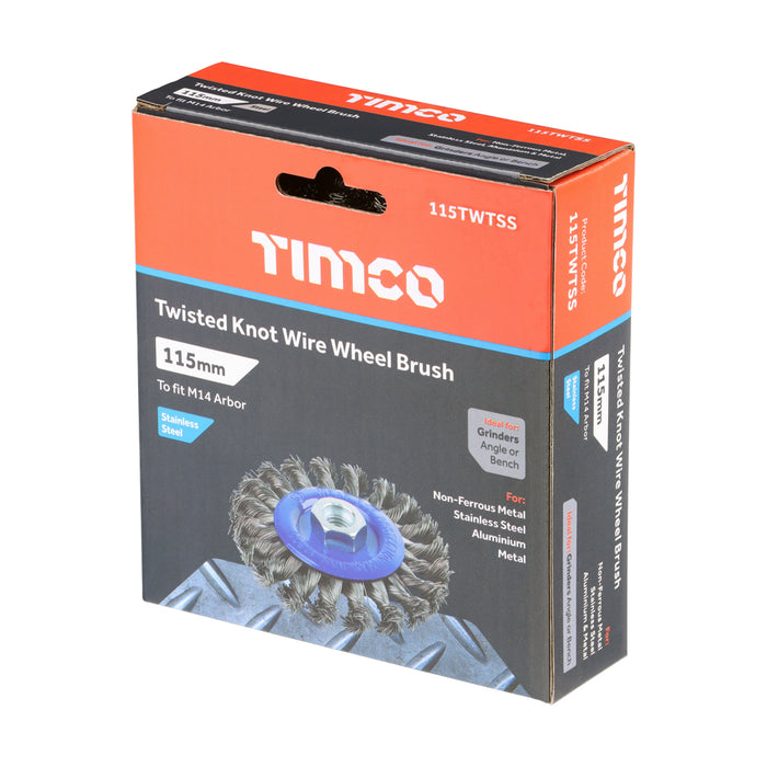 Timco Wheel Brushes 115 mm - 1 PCS