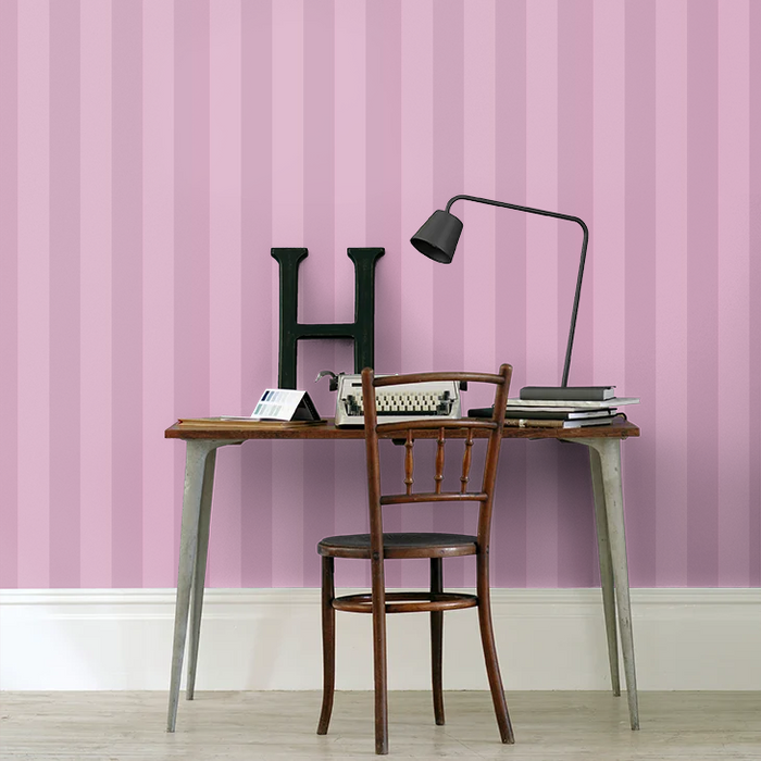 Laura Ashley 118477 Lille Pearlescent Strip - Mulberry Purple