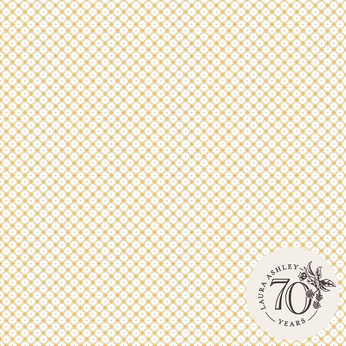 Laura Ashley 119849 Wickerwork Pale Ochre Yellow