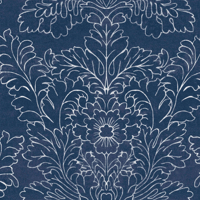 Laura Ashley 119852 Silchester Midnight Seaspray Blue