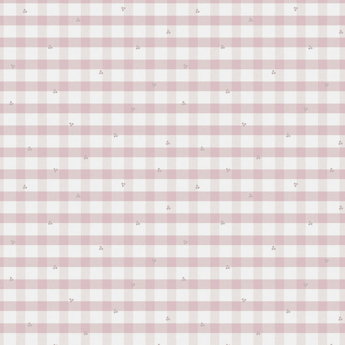 Laura Ashley 119865 Gingham Amethyst Purple
