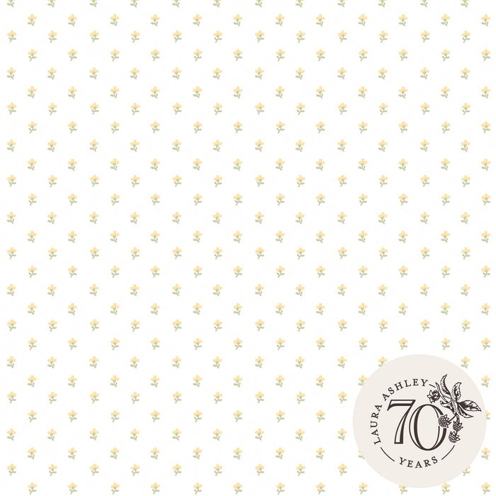 Laura Ashley 119866 Wood Violet Ochre Yellow