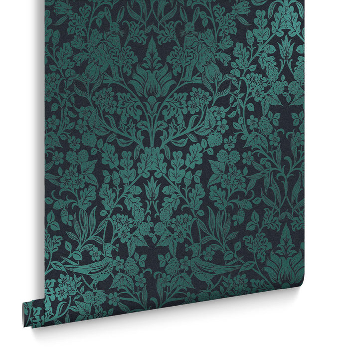 Graham & Brown Hartley Damask 120624 Teal