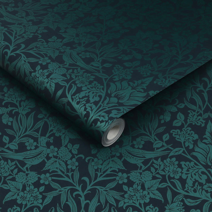 Graham & Brown Hartley Damask 120624 Teal