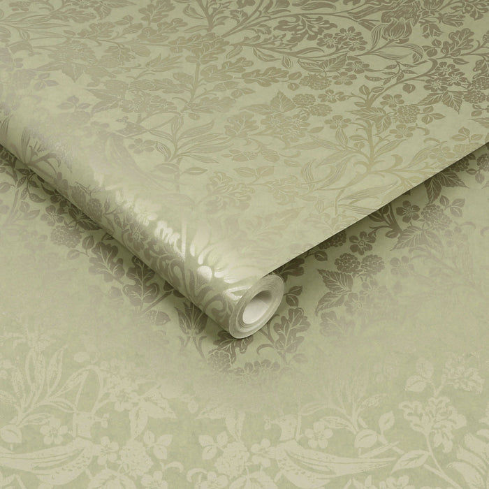 Graham & Brown Hartley Damask 120625 Sage