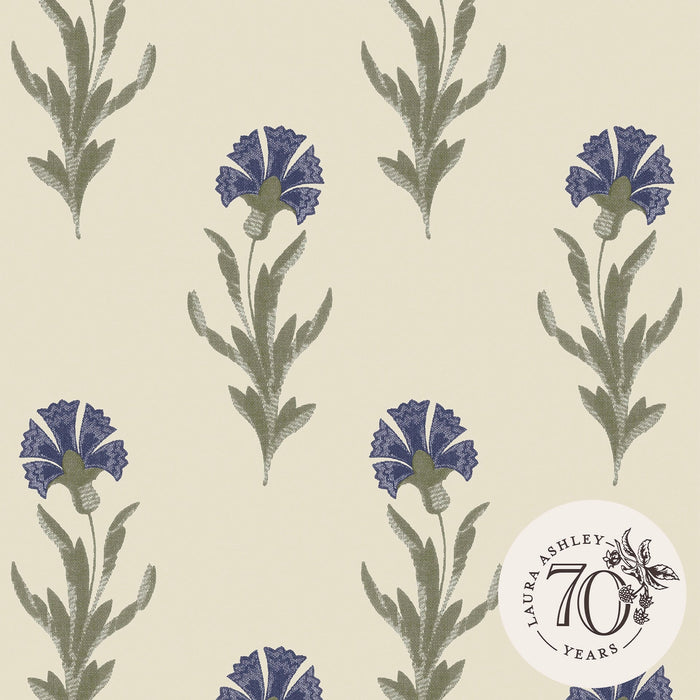 Laura Ashley Dandelion 121068 Dusky Seaspray Blue