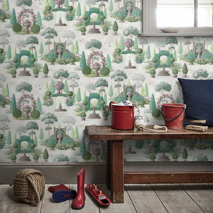 Laura Ashley 122746 Naunton Folly Fern Green