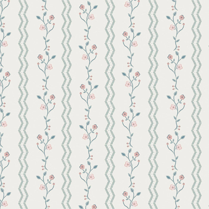 Laura Ashley 122748 Blencow Stripe - Duck Egg
