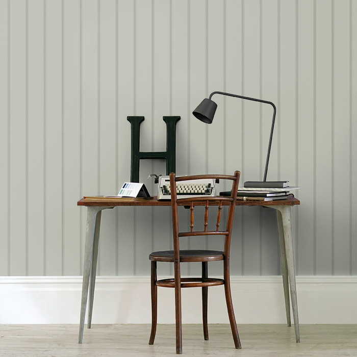 Laura Ashley 122757 Chalford Wood Panelling - Sage Green