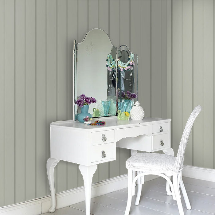 Laura Ashley 122757 Chalford Wood Panelling - Sage Green