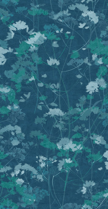 Graham & Brown Flower Press Denim Wallpaper