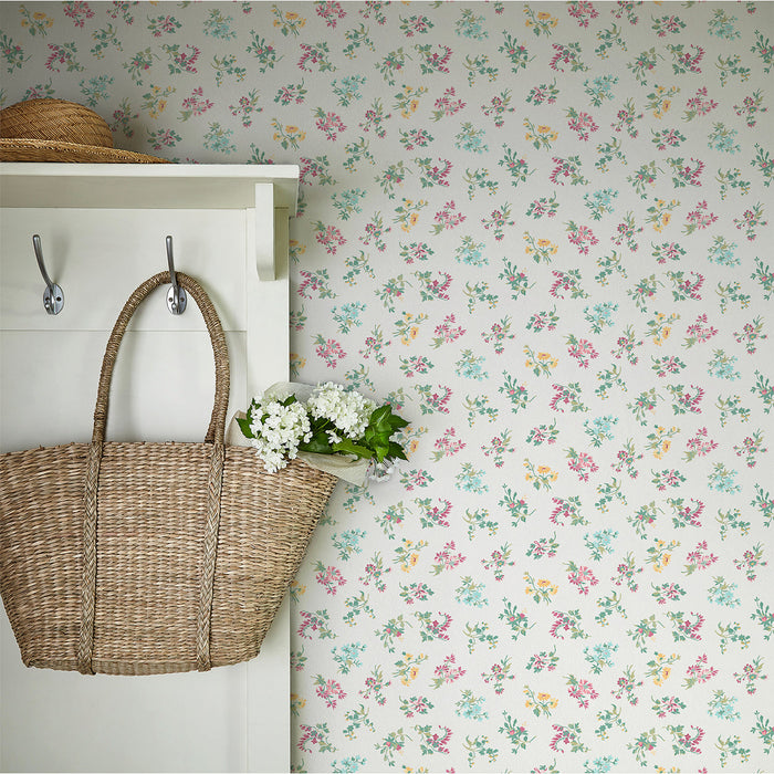 Laura Ashley Keeleigh Posy Wallpaper - 143330 - Multi