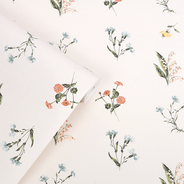 Laura Ashley Cornflower Wallpaper - 146953 - Multi