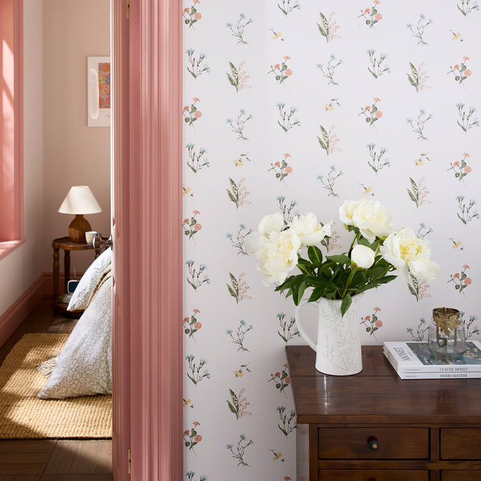 Laura Ashley Cornflower Wallpaper - 146953 - Multi