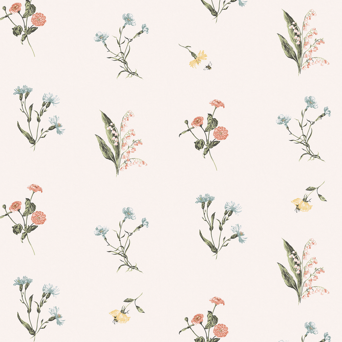 Laura Ashley Cornflower Wallpaper - 146953 - Multi