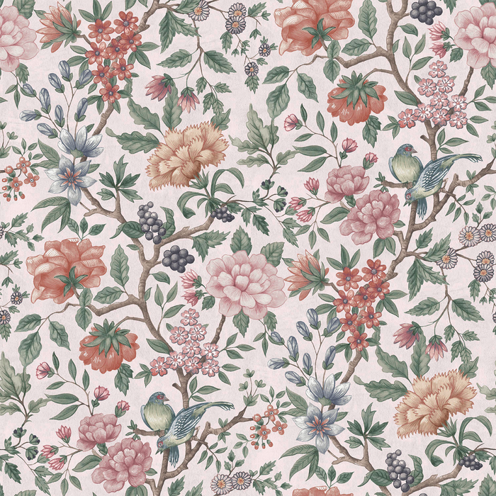 Laura Ashley Ellenbrook Wallpaper - 146954 - Multi