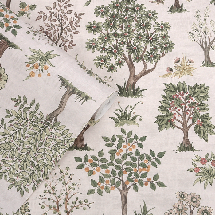 Laura Ashley Ashbridge Wallpaper - 146956 - Hedgerow