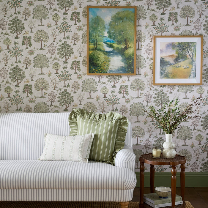 Laura Ashley Ashbridge Wallpaper - 146956 - Hedgerow