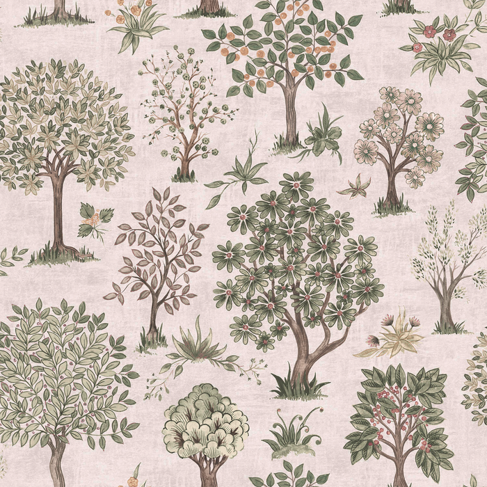 Laura Ashley Ashbridge Wallpaper - 146956 - Hedgerow