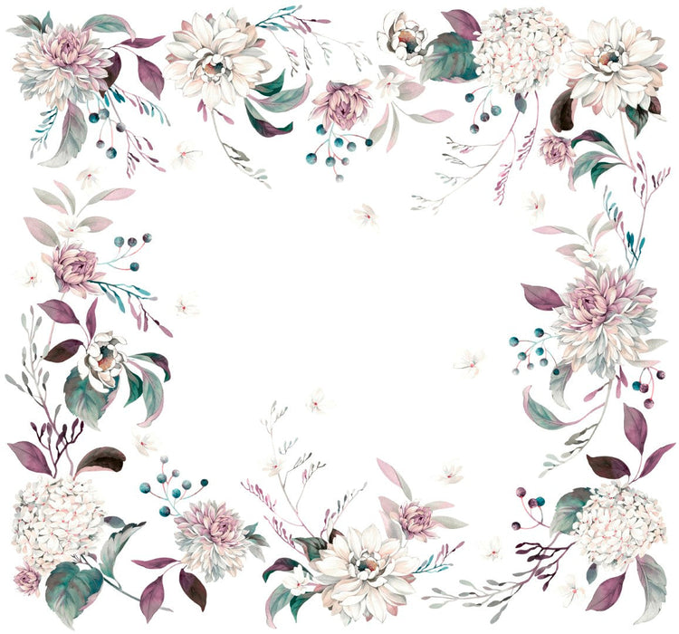 Laura Ashley Heatherwick Trail Mural Wallpaper - 149062FXST - Grape