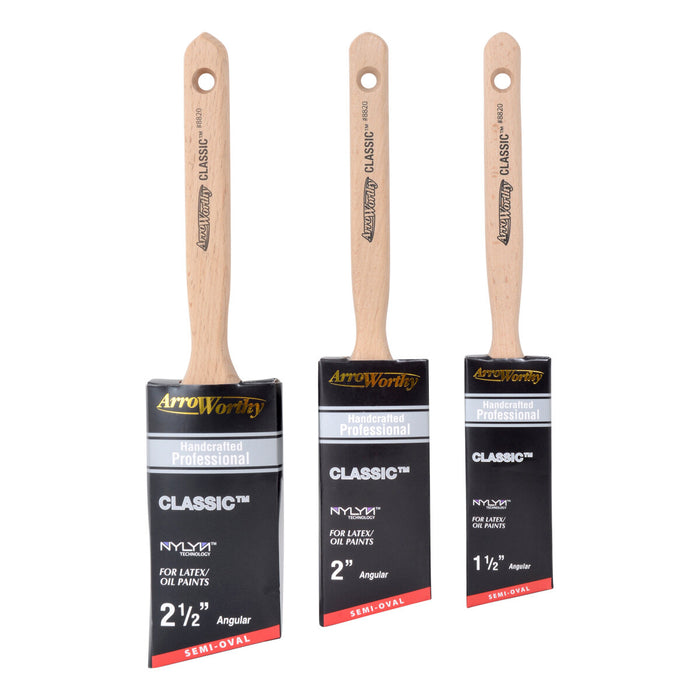 Arroworthy Classc Semi-Oval Angle Long Handle Boxset (3 Pack)