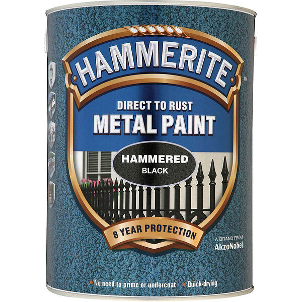 Hammerite Hammered Metal Paint 2.5ltr Colours