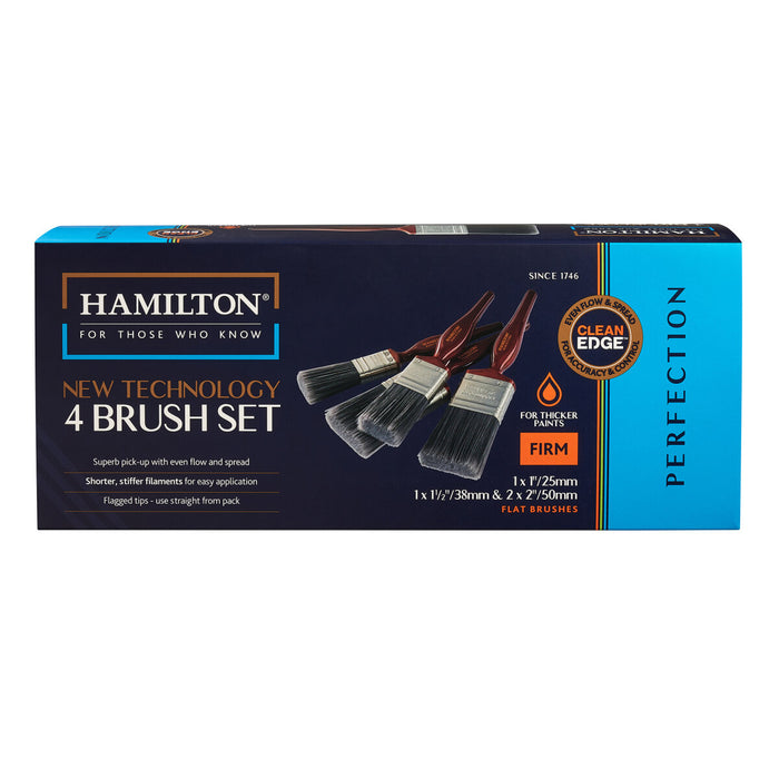 Hamilton Perfection Clean Edge 4x Brush Box Set