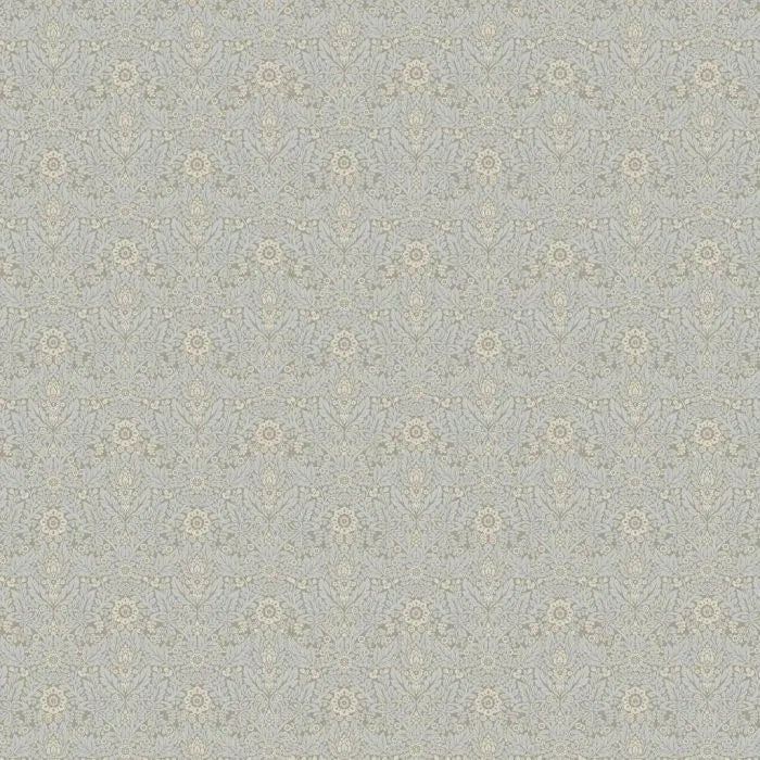 Laura Ashley Delamore Wallpaper - 140322 - Stone Grey
